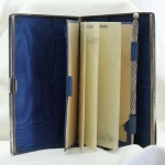 Silver card case with diary and pencil by Hilliard & Thomason