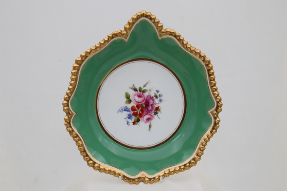 Royal Worcester dish painted by Ernest Phillips