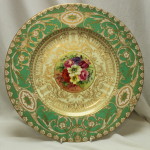 Royal Worcester plate painted by William Hale