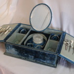 Victorian ladies travelling beauty case