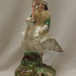 Staffordshire figurine Mother Goose