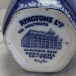 Maling tea caddy made for Rington's Tea