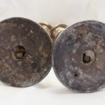 Pair of Old Sheffield Plate candlesticks