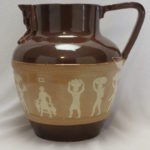 Doulton Stoneware Egyptian jug