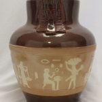 Doulton Stoneware Egyptian jug