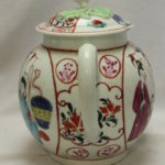 Worcester hand painted teapot