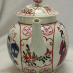 Worcester hand painted teapot