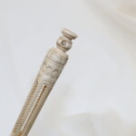 Carved bone paper knife souvenir of Brighton with Stanhope