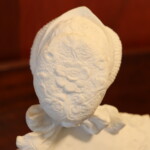 Biscuit porcelain bust Tourangelle by Georges Delperier