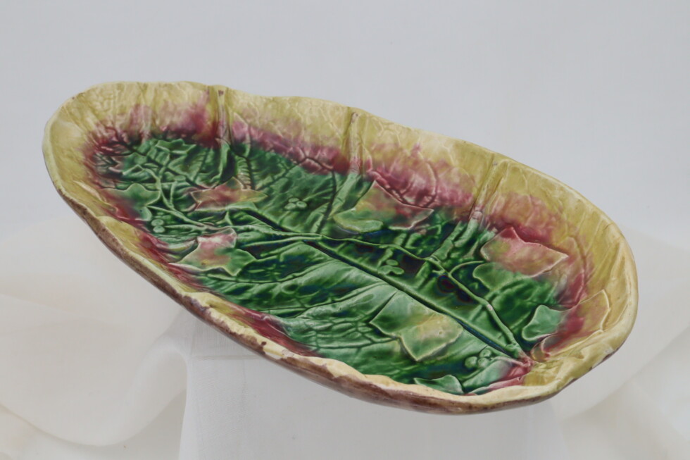 Thomas Forester majolica serving tray