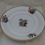 Spode hand painted and gilded stand for soup tureen