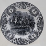 Two Napoleon series plates by Boch Freres